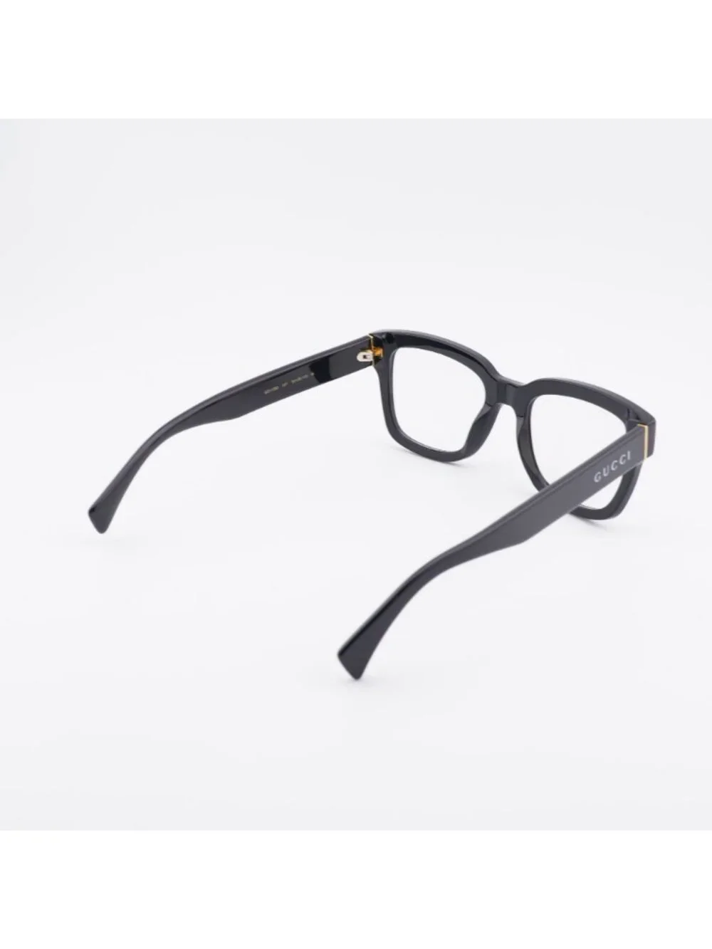 Gucci GG1138S 001 Sunglasses Black Square Frame, Clear to grey Photochromic Lens